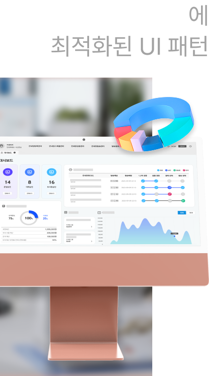 대량 데이터 관리에 최적화된 UI 패턴